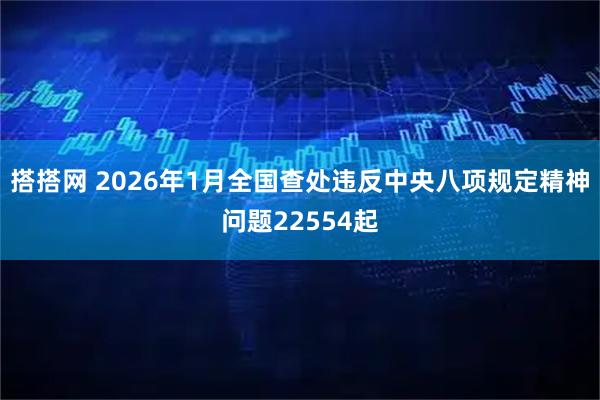 搭搭网 2026年1月全国查处违反中央八项规定精神问题22554起